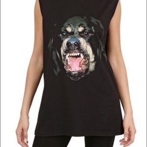 Givenchy Rottweiler Tank Top